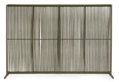 Clearance Bizzotto PARAVENTO PAXSON 180X120 OLIV QS24