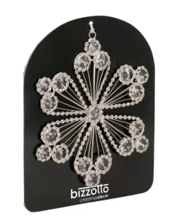 Hot Bizzotto PENDAGLIO BEAD FIOCCO NEVE 6P ARG 15X15