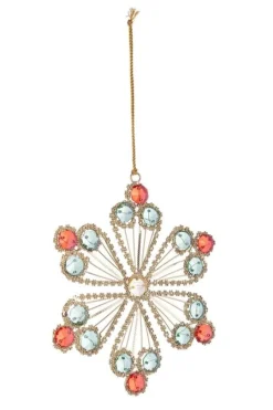 New Bizzotto PENDAGLIO BEAD FIOCCO NEVE 6P ROS 15X15