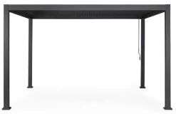 Clearance Bizzotto PERGOLA OCEAN 3X4 ANTRACITE