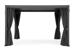Clearance Bizzotto PERGOLA OCEAN 3X4 ANTRACITE