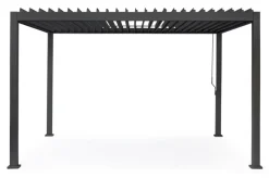Clearance Bizzotto PERGOLA OCEAN 3X4 ANTRACITE