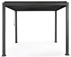 Clearance Bizzotto PERGOLA OCEAN 3X4 ANTRACITE