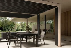 Outlet Bizzotto PERGOLA OCEAN 3.6X6 NATURAL-ANTRACITE