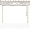 Online Bizzotto PERGOLA OCEAN 3.6X3.6 RUSTIC-BIANCO