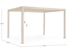 Discount Bizzotto PERGOLA OCEAN 3X4 SETA