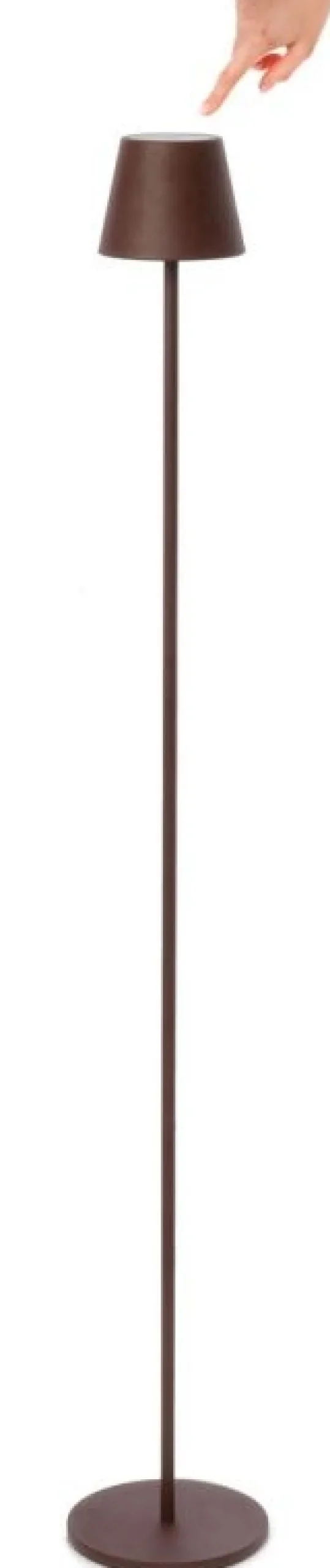 Clearance Bizzotto PIANTANA LED ETNA MARRONE H115