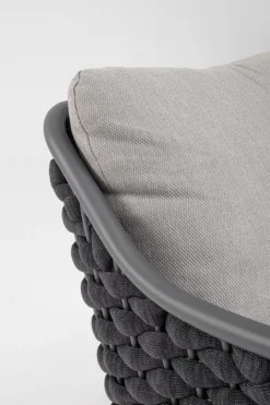 Online Bizzotto POLTRONA ANTRACITE QS22/GRAPHITE - EVERLY