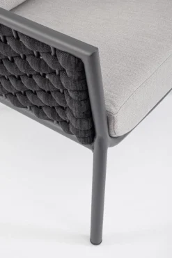 Online Bizzotto POLTRONA ANTRACITE QS22/GRAPHITE - EVERLY