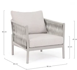 New Bizzotto POLTRONA MOON WG24 - FLORENCIA