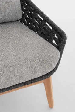 Hot Bizzotto POLTRONA ANTRACITE - TAMIRES