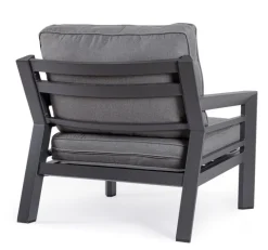 Outlet Bizzotto POLTRONA ANTRACITE PG61 - HENDRIX