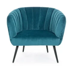 Outlet Bizzotto POLTRONA BLU PAVONE - AVRIL