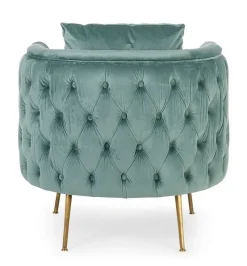 Hot Bizzotto POLTRONA BLU TURCHESE - TENBURY