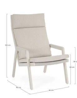 Online Bizzotto POLTRONA C-C EMERY MORNY WG25