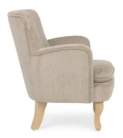 Bizzotto POLTRONA COLOR TORTORA - CHENILLE