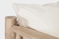 Discount Bizzotto POLTRONA CON CUSCINO IN TEAK - SAHEL