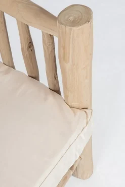 Discount Bizzotto POLTRONA CON CUSCINO IN TEAK - SAHEL
