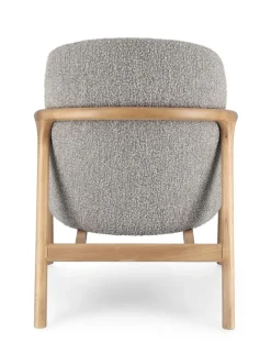 New Bizzotto POLTRONA EFFETTO BOUCLE' STONE - ELAIDE