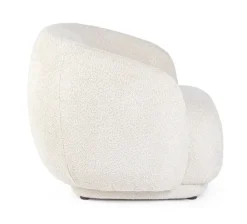 Online Bizzotto POLTRONA EFFETTO BOUCLE' NATURALE - TECLA