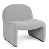 Best Bizzotto POLTRONA EFFETTO BOUCLE' GRIGIO - BASSILLA