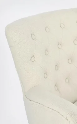 Bizzotto POLTRONA EFFETTO BOUCLE' PANNA - ORLINS