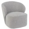 Discount Bizzotto POLTRONA EFFETTO BUCLE' GRIGIO - BABILA