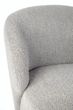 Discount Bizzotto POLTRONA EFFETTO BUCLE' GRIGIO - BABILA