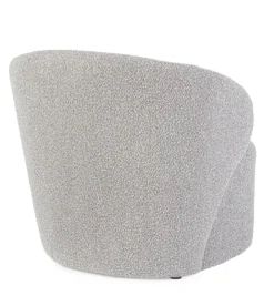 Discount Bizzotto POLTRONA EFFETTO BUCLE' GRIGIO - BABILA