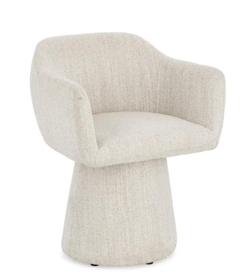 Discount Bizzotto POLTRONA GIREVOLE COLOR GHIACCIO - LOTTIE