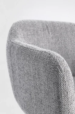 New Bizzotto POLTRONA GIREVOLE GRIGIO SCURO - LOTTIE