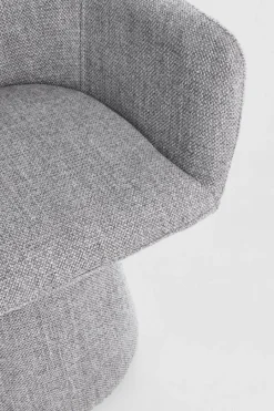 New Bizzotto POLTRONA GIREVOLE GRIGIO SCURO - LOTTIE