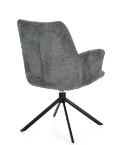 New Bizzotto POLTRONA GIREVOLE ALEXANDER GRIGIO SCURO