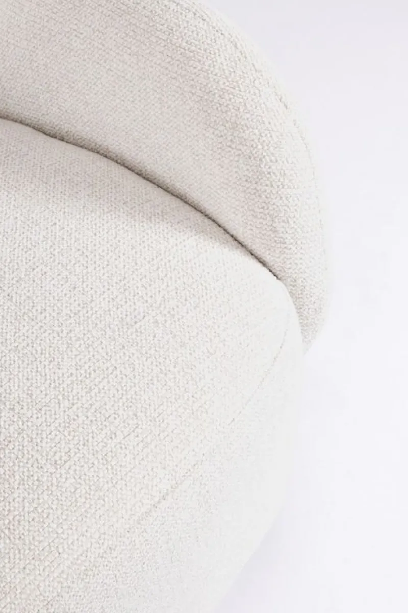 Bizzotto POLTRONA GIREVOLE HARPER BIANCO