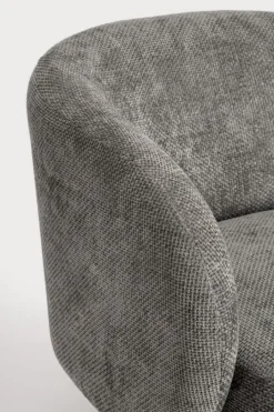 Bizzotto POLTRONA GIREVOLE JULIENNE GRIGIO SCURO