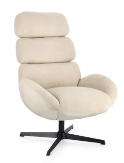 Hot Bizzotto POLTRONA GIREVOLE VIOLANTE PERLA