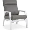 New Bizzotto POLTRONA IN ALLUMINIO BIANCO JX11 - KLEDI