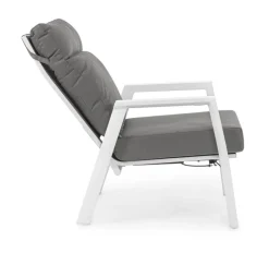 New Bizzotto POLTRONA IN ALLUMINIO BIANCO JX11 - KLEDI