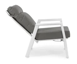 New Bizzotto POLTRONA IN ALLUMINIO BIANCO JX11 - KLEDI