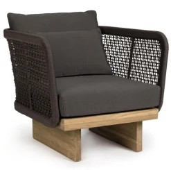 Online Bizzotto POLTRONA IN CORDA PER ESTERNO - XYLIA DARK