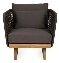 Online Bizzotto POLTRONA IN CORDA PER ESTERNO - XYLIA DARK