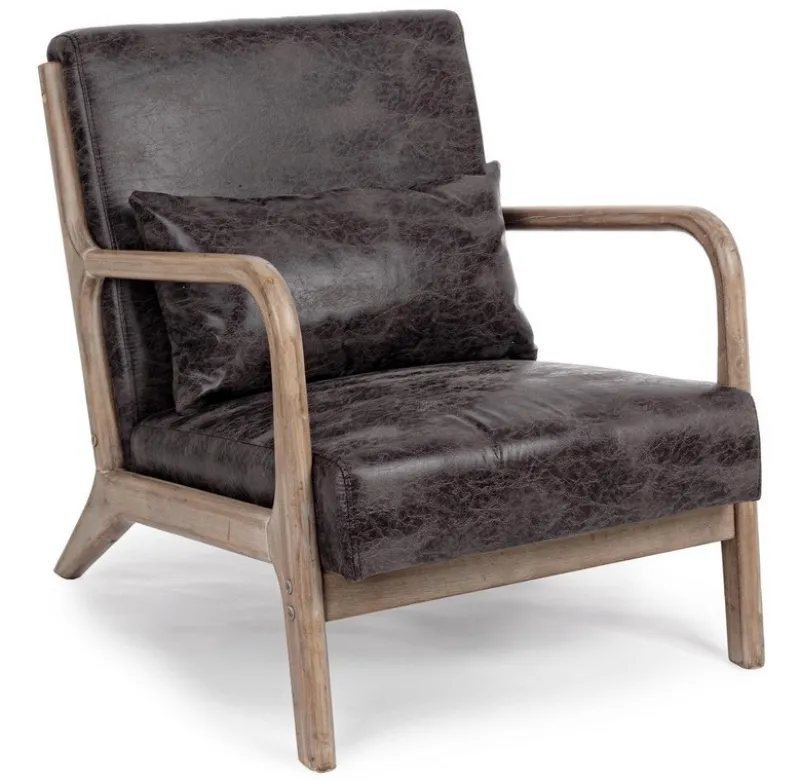 Discount Bizzotto POLTRONA IN ECOPELLE - ANCILLA