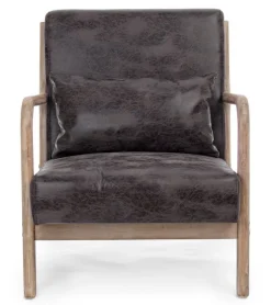 Discount Bizzotto POLTRONA IN ECOPELLE - ANCILLA