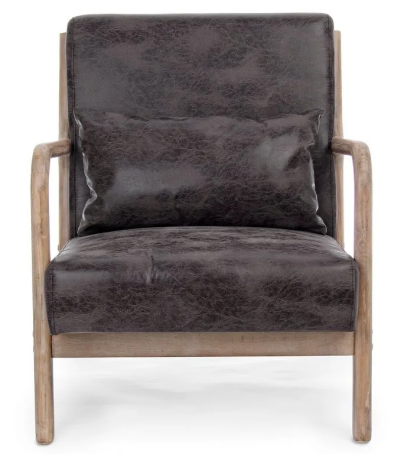 Discount Bizzotto POLTRONA IN ECOPELLE - ANCILLA