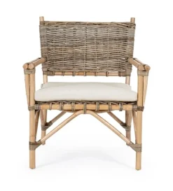 Online Bizzotto POLTRONA IN FIBRE NATURALI CON CUSCINO - TARIFA