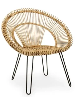 Clearance Bizzotto POLTRONA IN FIBRE NATURALI - ESTEBAN