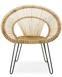 Clearance Bizzotto POLTRONA IN FIBRE NATURALI - ESTEBAN