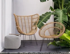 Clearance Bizzotto POLTRONA IN FIBRE NATURALI - ESTEBAN