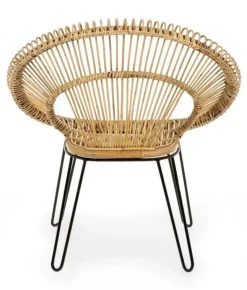 Clearance Bizzotto POLTRONA IN FIBRE NATURALI - ESTEBAN