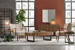 Best Bizzotto POLTRONA IN LEGNO BIANCA - MORITZ